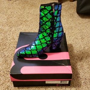 Michael Antonio "Jazzi Mermaid Sequin" Boot